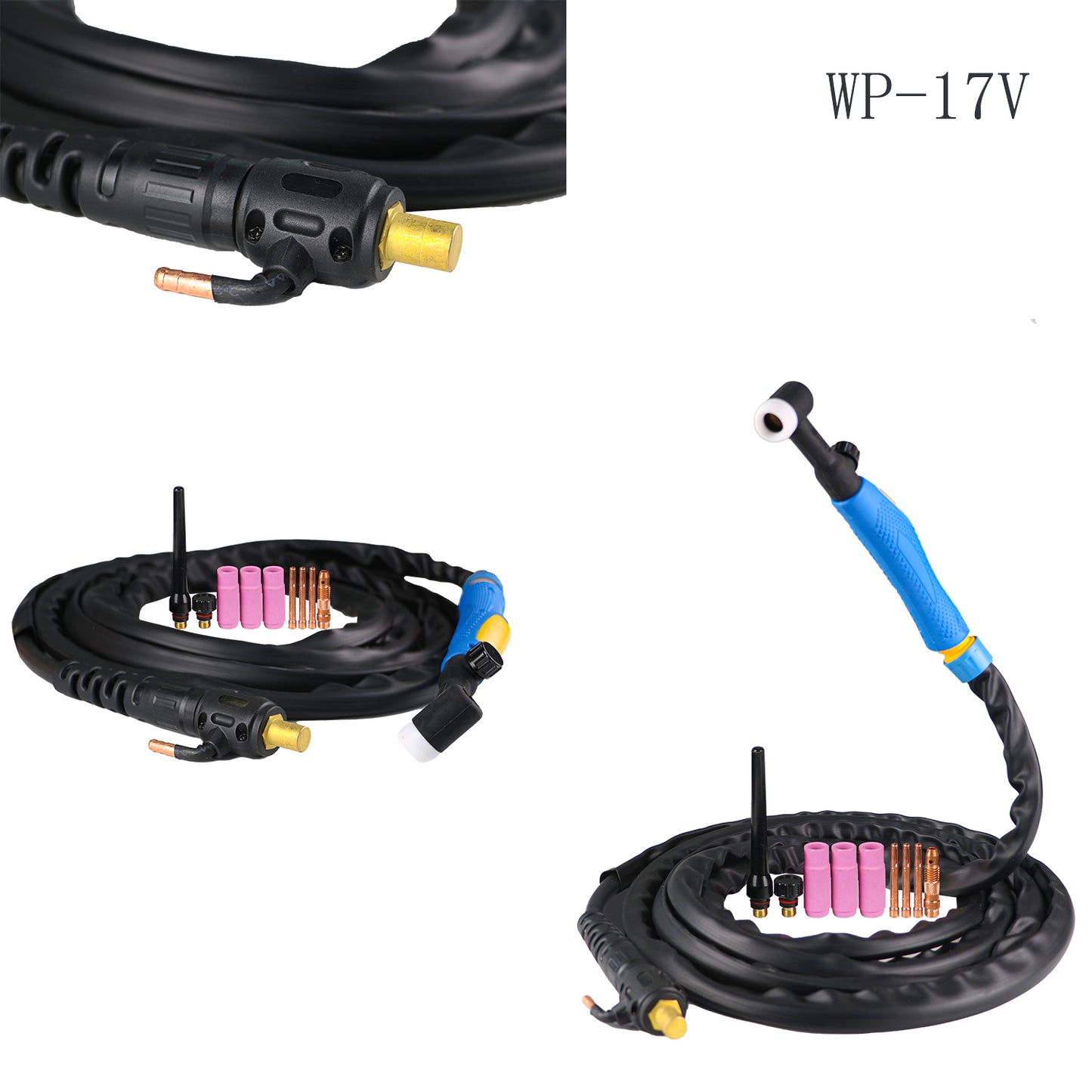 DECAPOWER WP-17V TIG Torch for LIFT DC TIG Welding