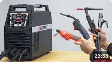 6 in 1 Multi Welder (Plasma cutter, Pulse MIG, HF TIG, MMA) - DECAPOWER Fusion PMCT-205