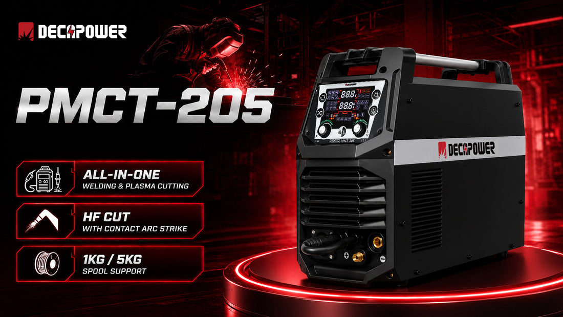 FUSION PMCT-205 6 in 1 Welding Machine：The Art of Precision Welding & Cutting