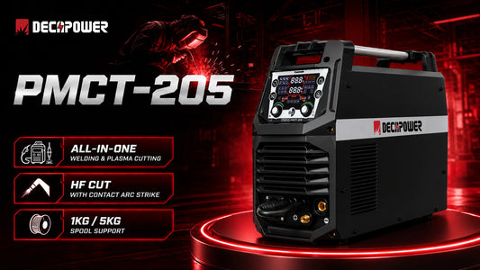 FUSION PMCT-205 6 in 1 Welding Machine：The Art of Precision Welding & Cutting
