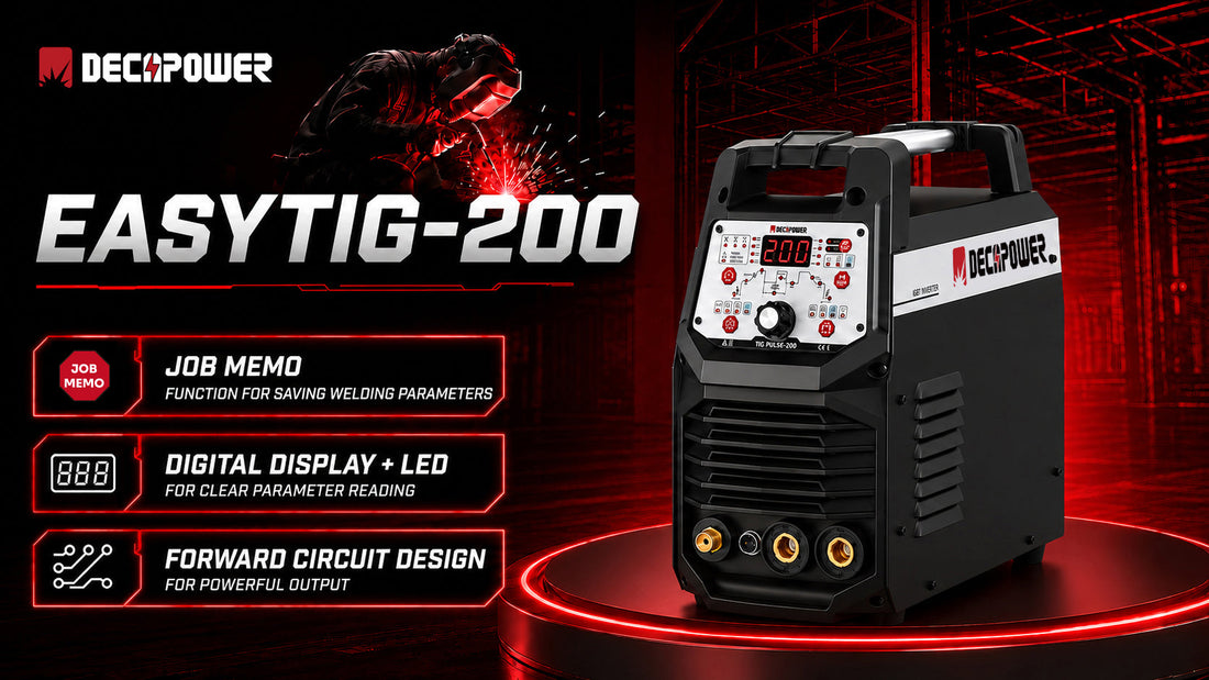EASYTIG 200 — 6-in-1 DC TIG powerhouse designed for perfectionists! 🛠️