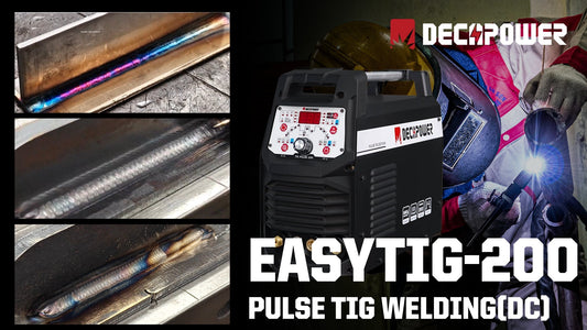 DECAPOWER EASYTIG 200 DC TIG Welding Machine (with Pulse & Cold Welding)