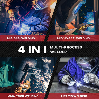 SYNMIG 200AMPS Multi-Process MIG WELDER(EU PLUG / 220V)