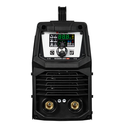 ECOARC-200A CEL  INVERTER STICK WELDING MACHINE With automatic start-stop fan (220 V / EU PLUG)