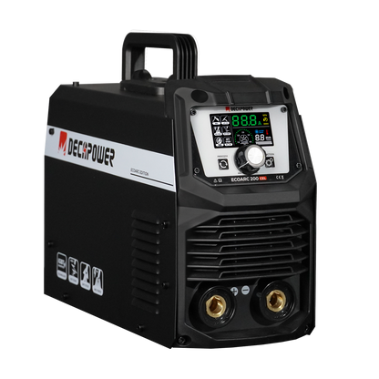 ECOARC-200A CEL  INVERTER STICK WELDING MACHINE With automatic start-stop fan (220 V / EU PLUG)
