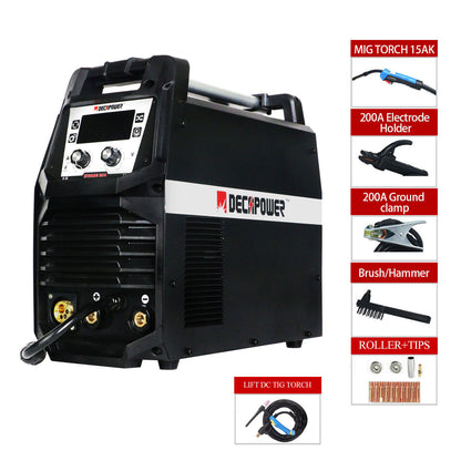 SYNMIG 200AMPS Multi-Process MIG WELDER(EU PLUG / 220V)