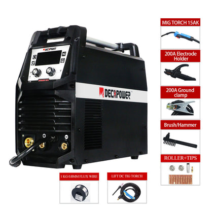 SYNMIG 200AMPS Multi-Process MIG WELDER(EU PLUG / 220V)