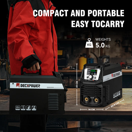 ECOARC-200A CEL INVERTER STICK WELDING MACHINE With automatic start-stop fan (220 V / EU PLUG)