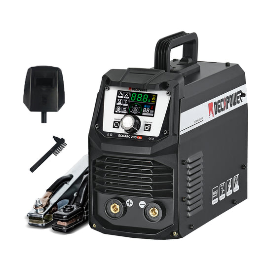 ECOARC-200A CEL  INVERTER STICK WELDING MACHINE With automatic start-stop fan (220 V / EU PLUG)