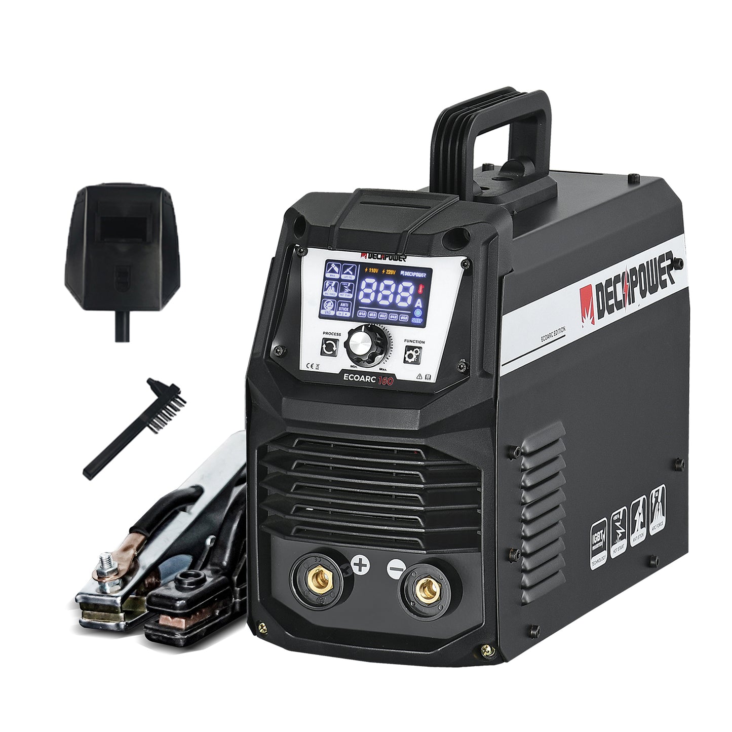 ECOARC 160/200Amps Arc inveter Stick MMA LIFT TIG 2 IN 1 Welding Machine (EU PLUG / 220V)