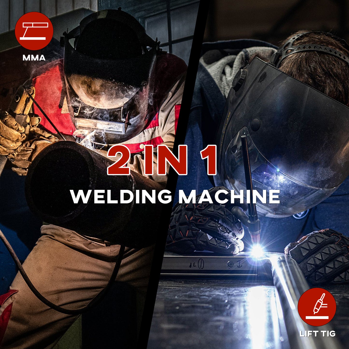 MINI MMA (LITEARC) INVERTER STICK WELDING MACHINE With automatic start-stop fan (220 V / EU PLUG)