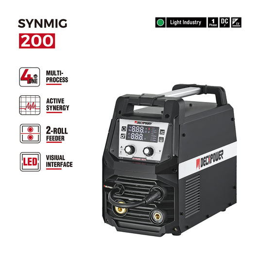 SYNMIG 200AMPS Multi-Process MIG WELDER(EU PLUG / 220V)